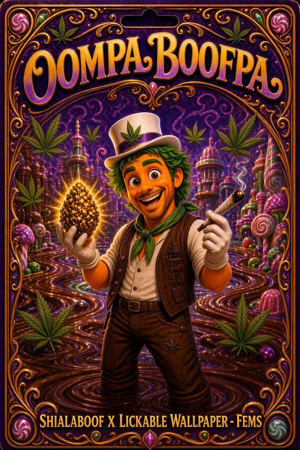Oompa Boofpa (Shialaboof x Lickable Wallpaper)