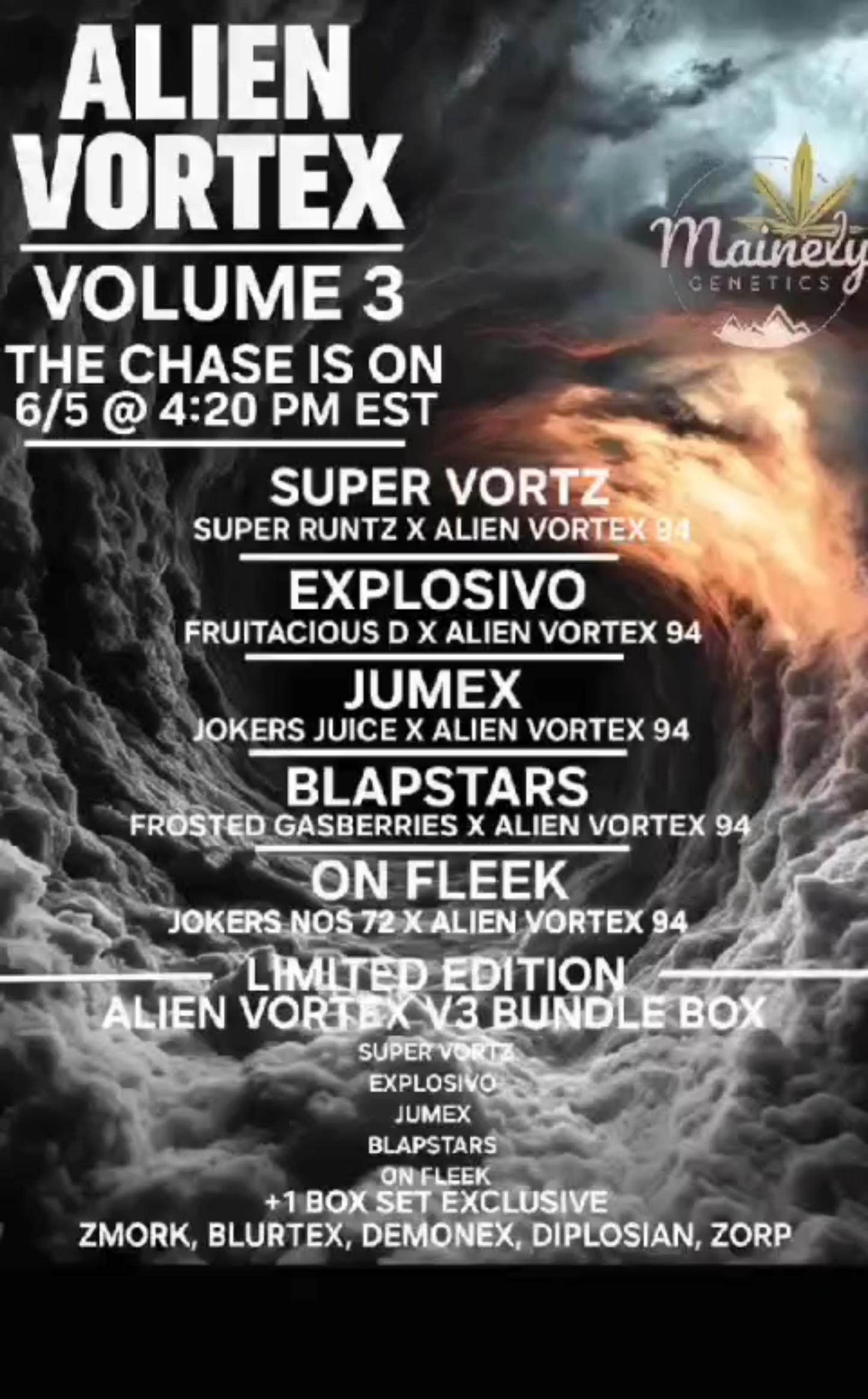 Alien Vortex Volume 3 Box Set - Limited Edition