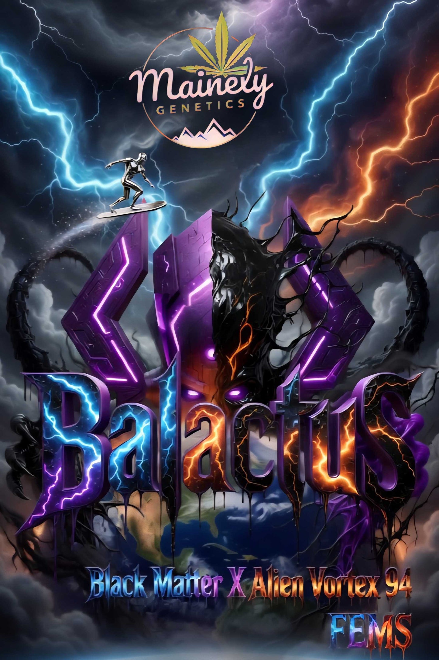 Balactus (Black Matter x Alien Vortex 94) 6pk Fems