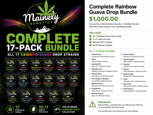 Complete Rainbow Guava Drop Bundle — All 17 Packs