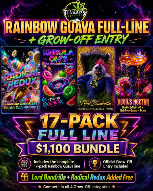 Big Grow-Off Bundle — Complete 17-Pack Drop + 2 Grow-Off Packs + Entry
