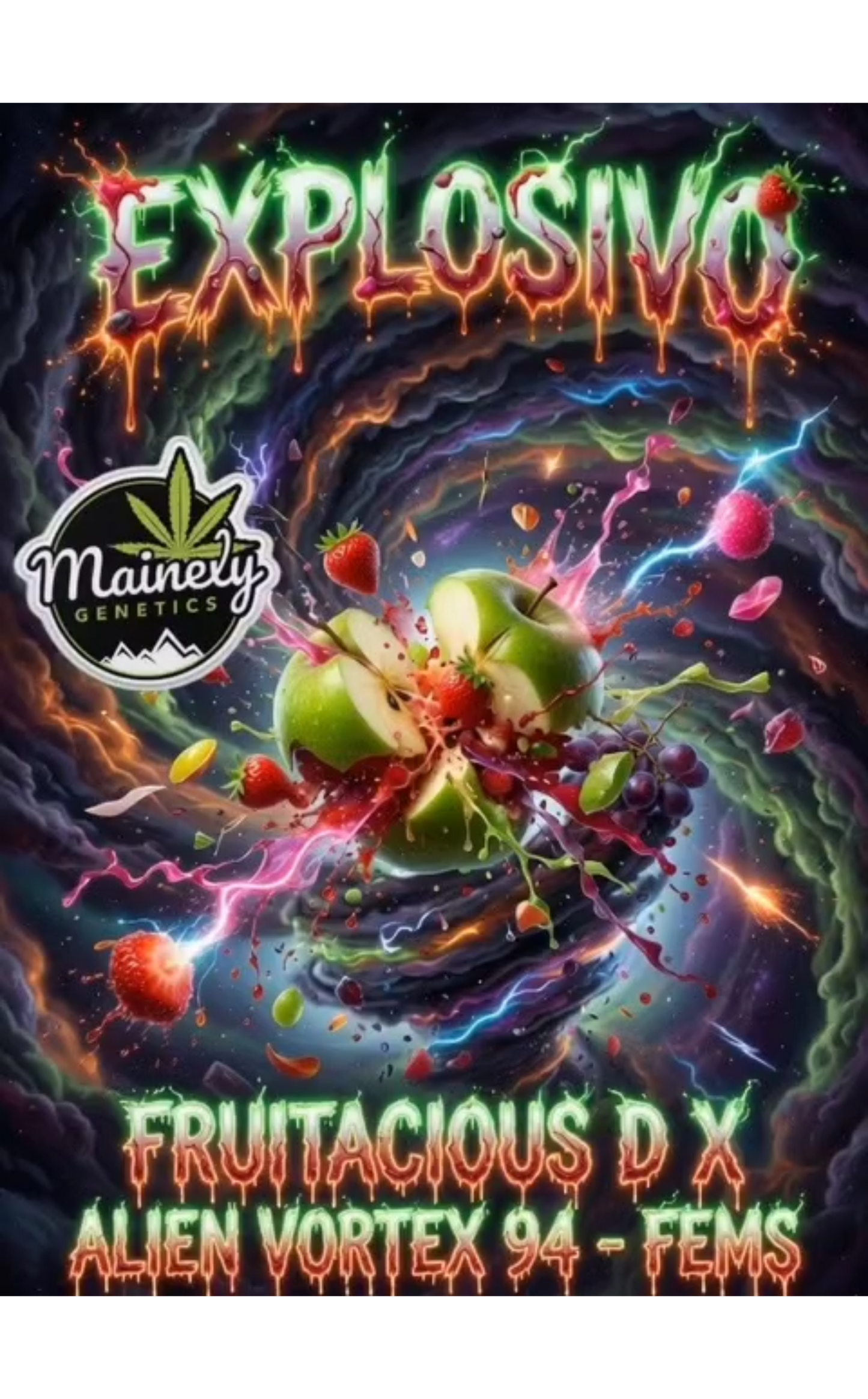 Explosivo (Frutacious D x Alien Vortex 94) 6pk Fems