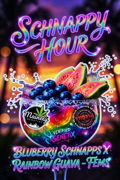Schnappy Hour (Blueberry Schnapps x Rainbow Guava)