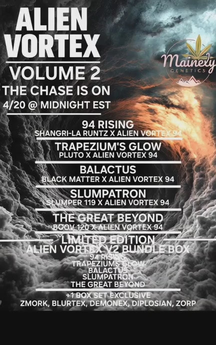 Alien Vortex Volume 2 – Limited Edition Box Set – Mainely Genetics
