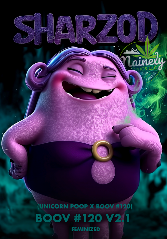 Sharzod (Unicorn Poop x Boov 120)