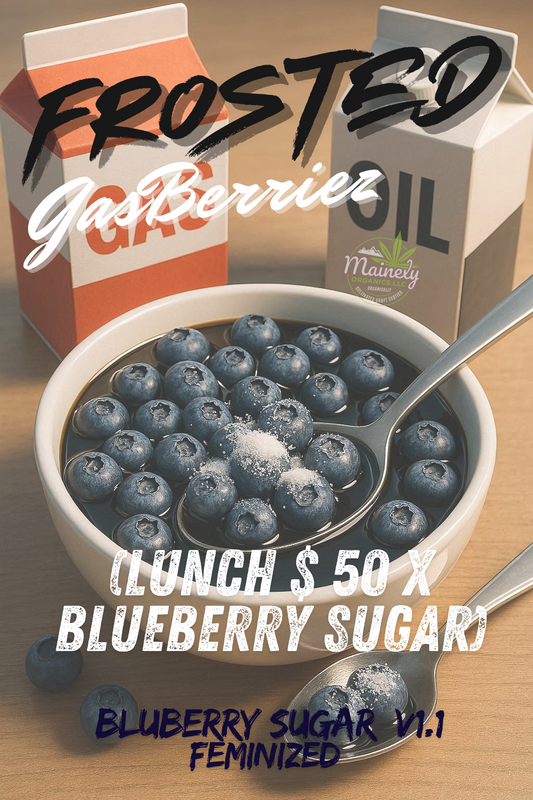 Frosted Gasberriez (lunch $ x Bluberry sugar)