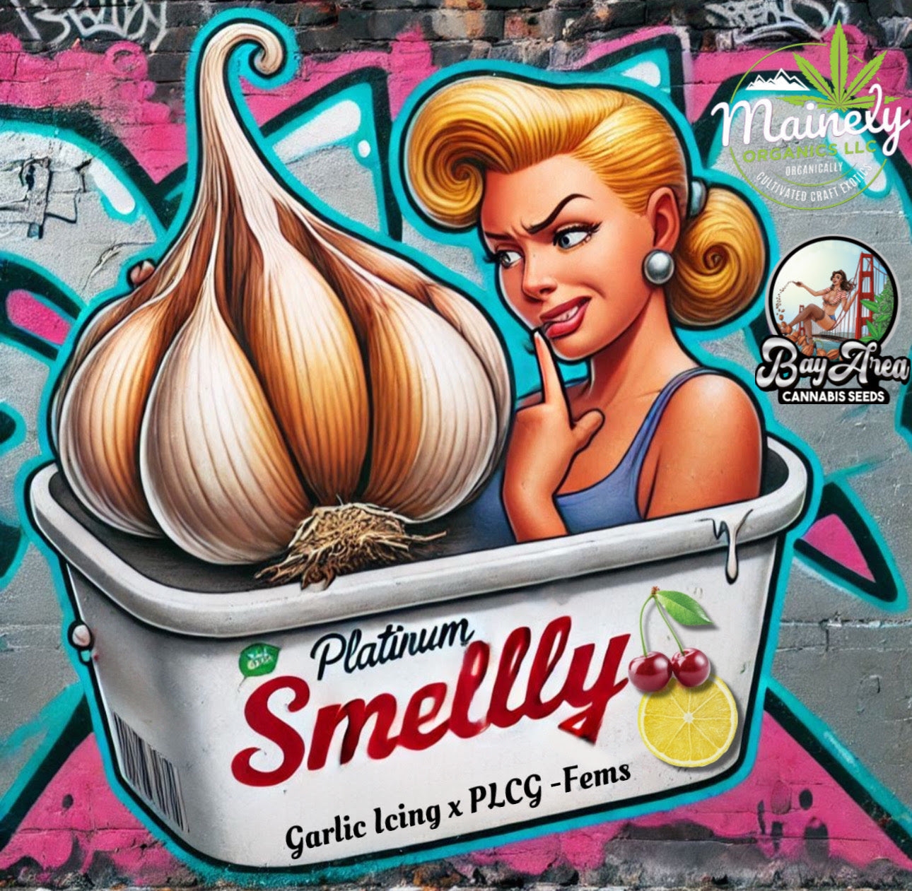 Platinum Smellly "Garlic Icing x PLCG" Fem Seeds